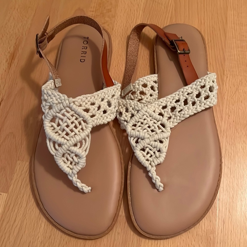 Torrid gently used  sandals